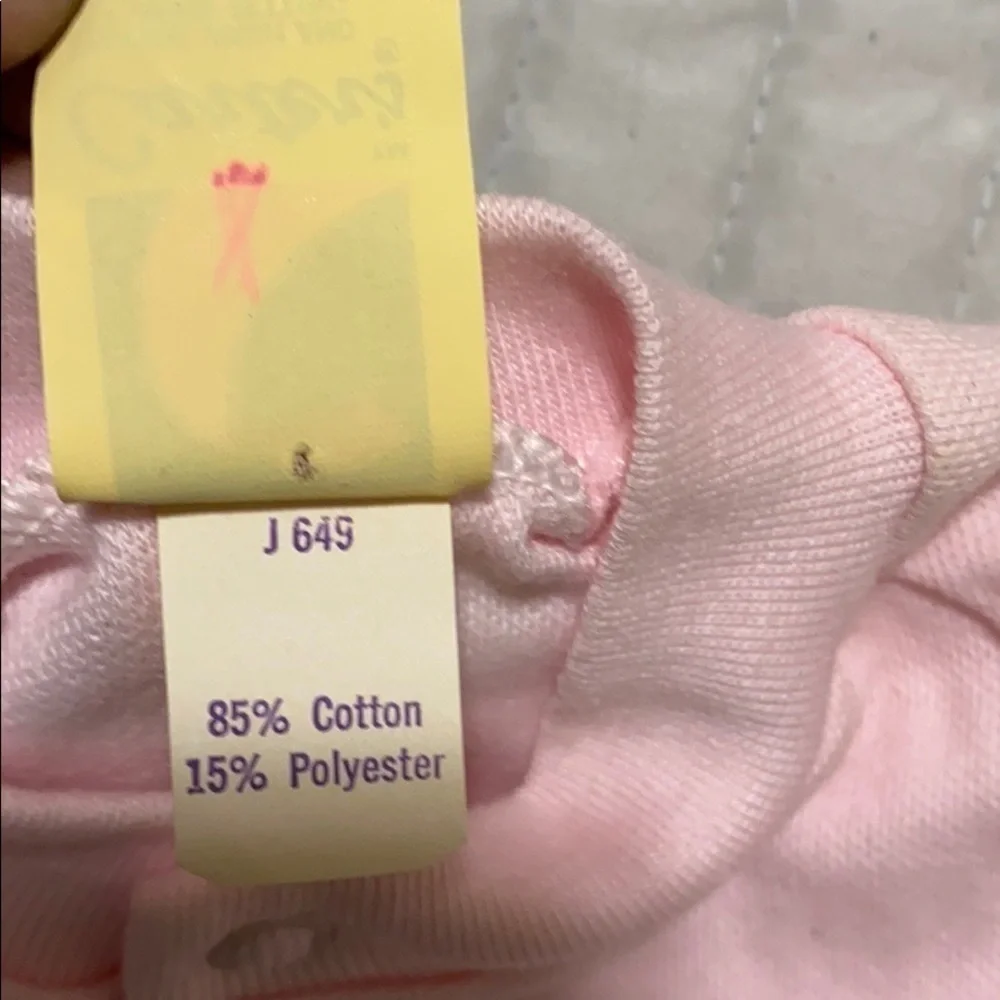 Vintage Carter’s pink baby top size 18 months